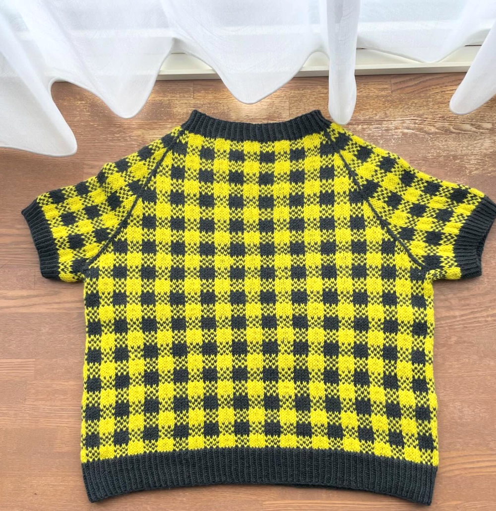 GR8 GINGHAM RAGLAN