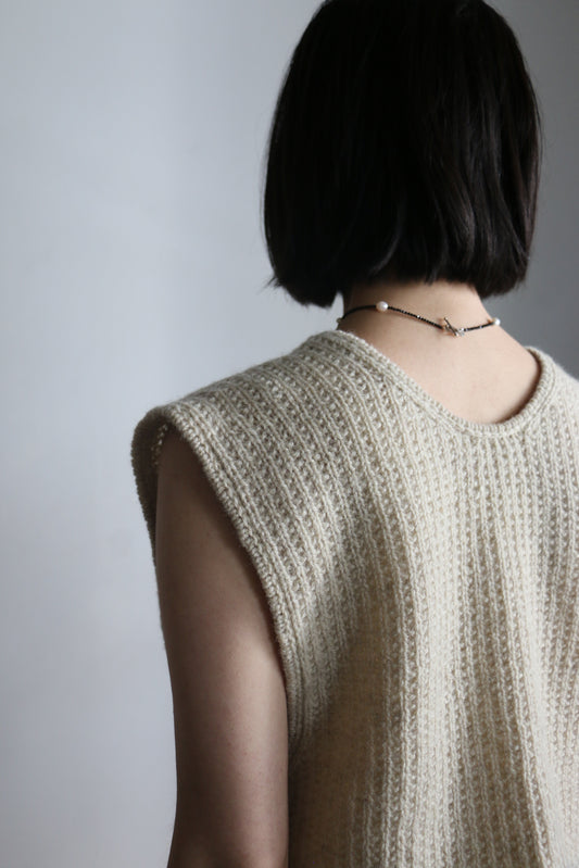 羊ノ糸で編む Terre Vest by Yety Knits