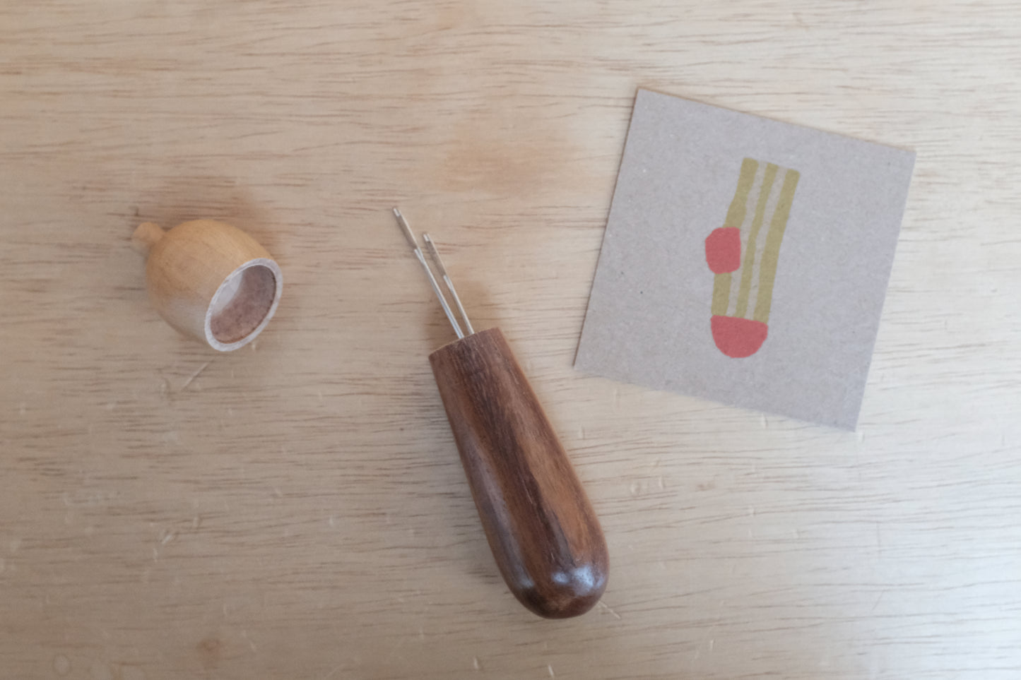 Needle Holding Acorn