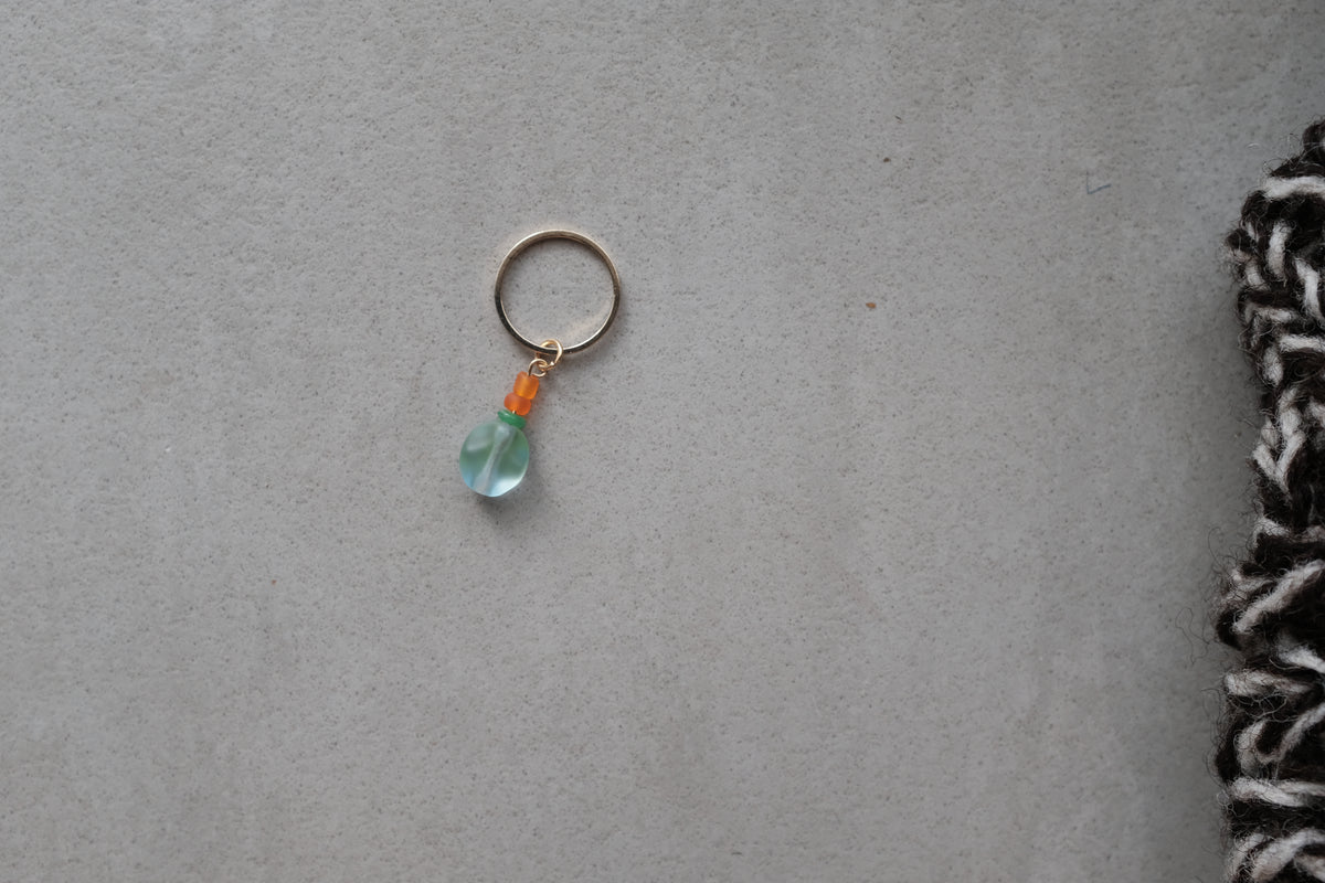 Stitch Marker - Blue drops
