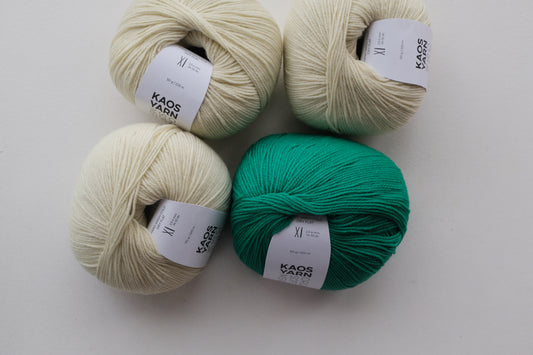 Sunny Poncho 糸セット - OPTIMISTIC x ZEALOUS