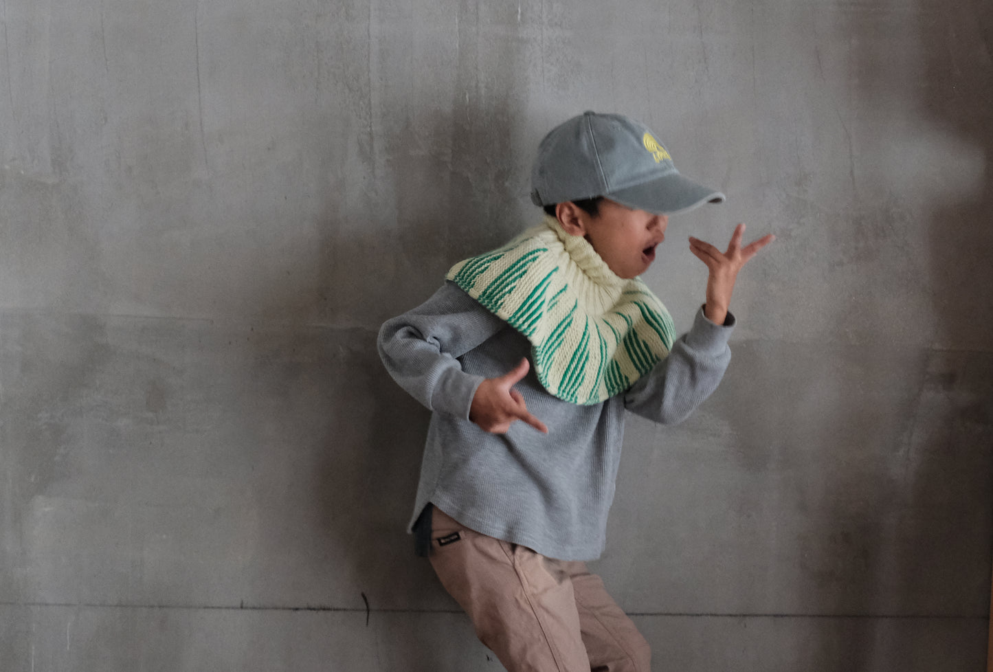 Sunny Poncho 糸セット - OPTIMISTIC x ZEALOUS