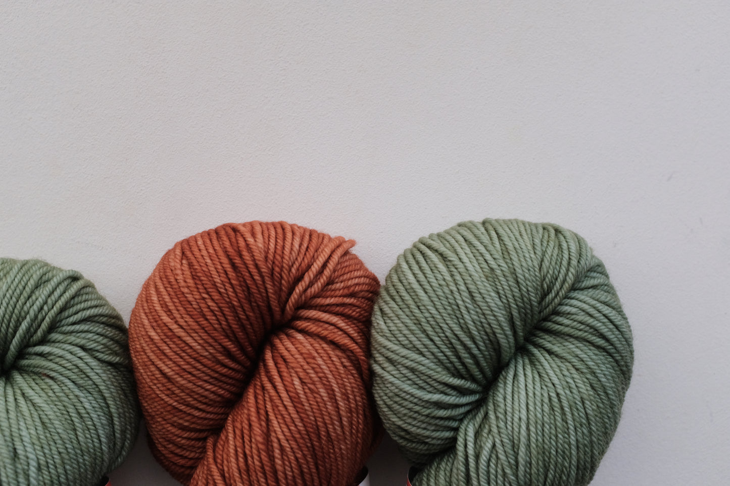Sunny Poncho 糸セット - Jadeite x Terra