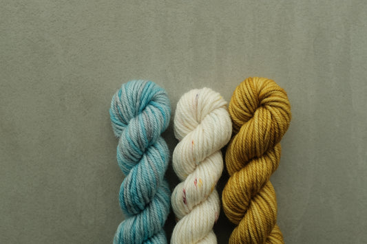 RWS Merino Wool 20g 3かせセット - Lake, Citron...