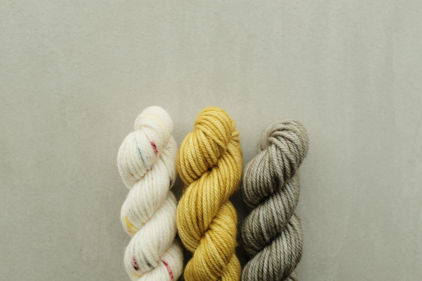 RWS Merino Wool 20g 3かせセット - Seal Gray, Confetti Cake...