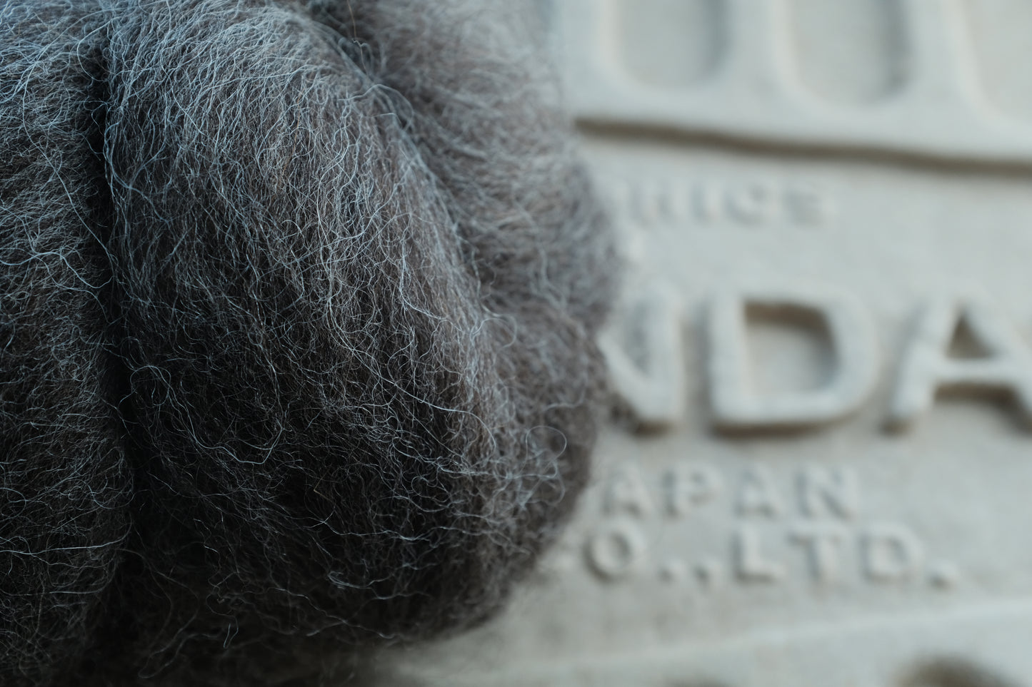 多摩産ヒノキのターキッシュスピンドル+羊毛25gセット