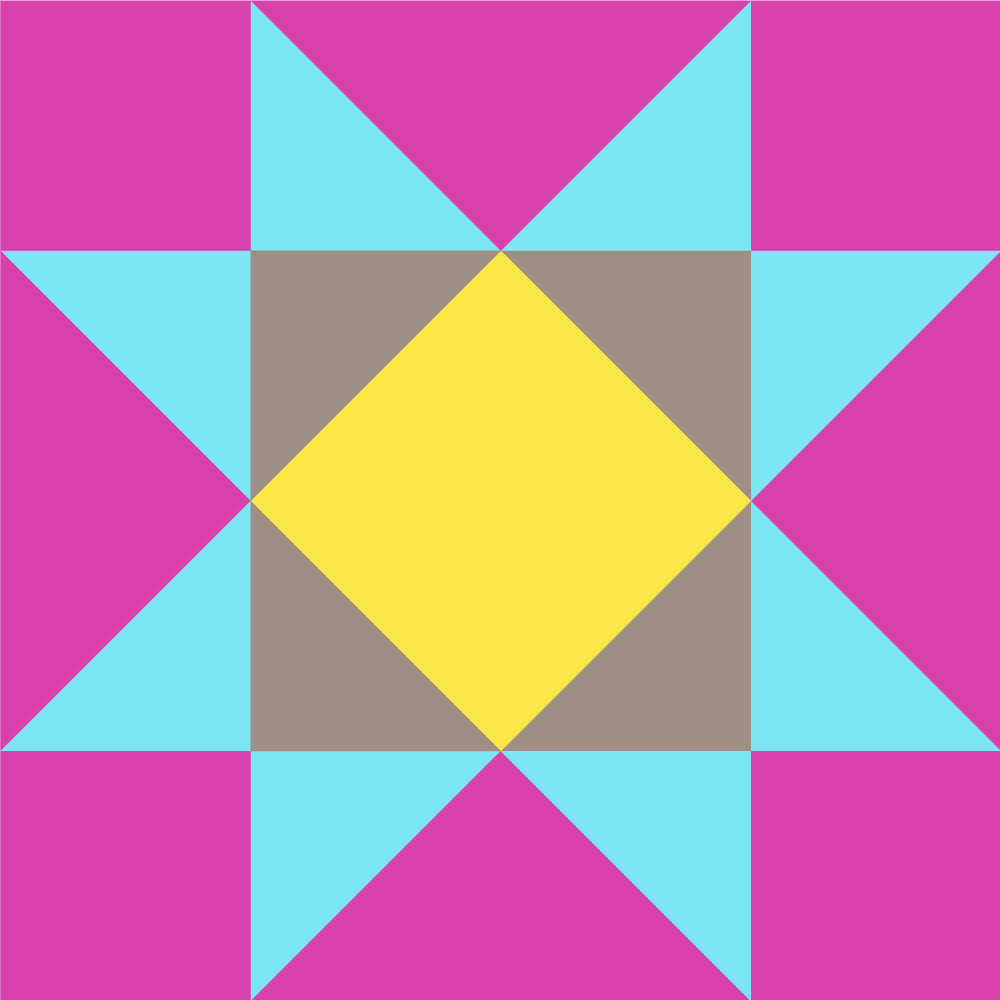 Laurel Vest 糸セット - Fuchsia, Citron, Lake, Brut