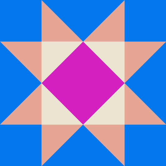 Laurel Vest 糸セット - Ocean Space Dye, Fuchsia, Alabaster, Rose Gold