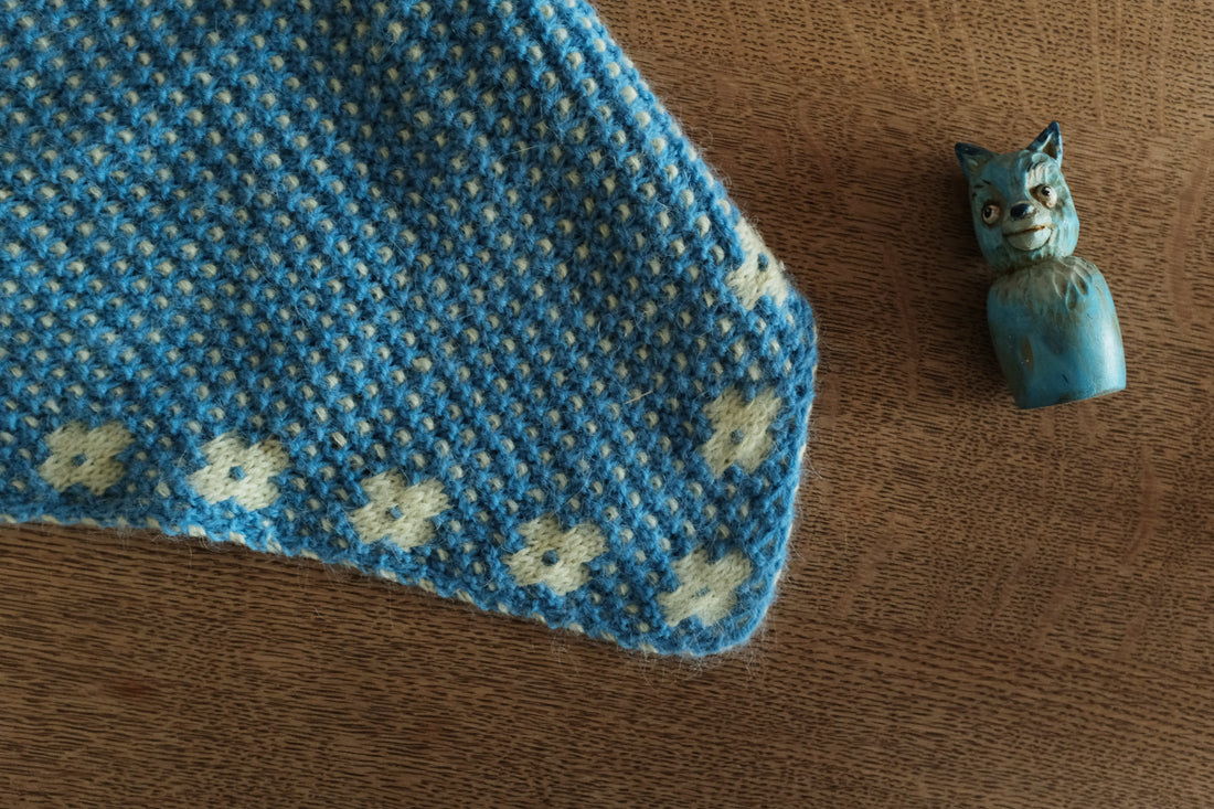 Pressed Flowers Kerchief