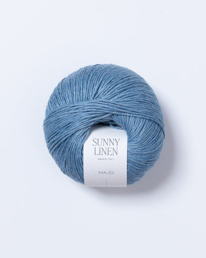 糸セット Sunny Linen で編む Acorde Cardi by Yety Knits