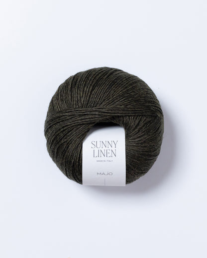 糸セット Sunny Linen で編む Acorde Cardi by Yety Knits
