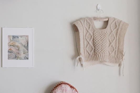 [Pattern] ARAN VEST - 日本語