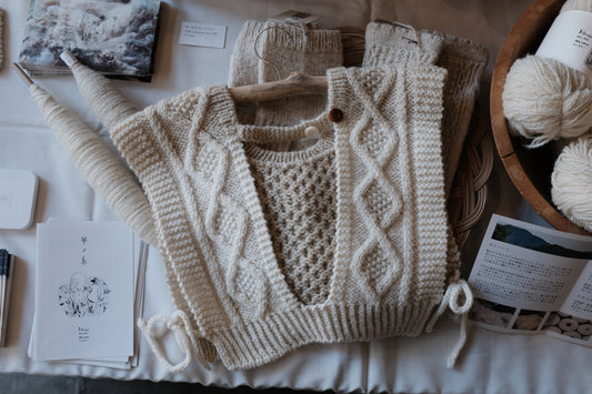 [Pattern] ARAN VEST - 日本語