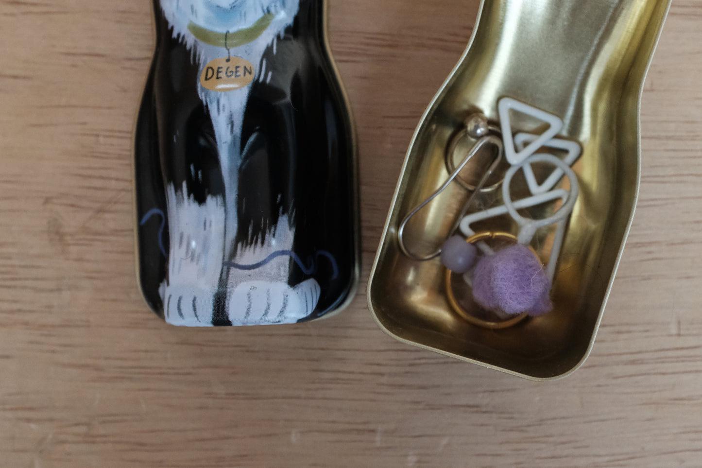 Black Cat Tin - Tapestry Needles