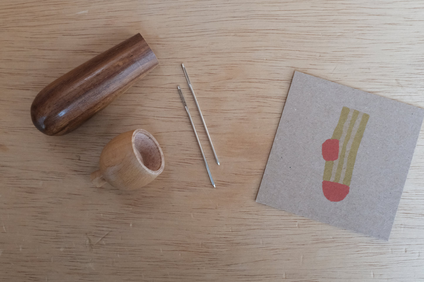 Needle Holding Acorn