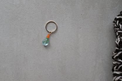 Stitch Marker  - Blue drops