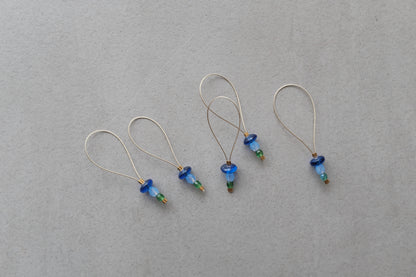 Stitch Marker  - All blue doughnut