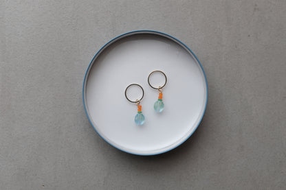 Stitch Marker  - Blue drops
