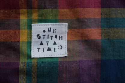 ONE STITCH AT A TIME コットンタグ