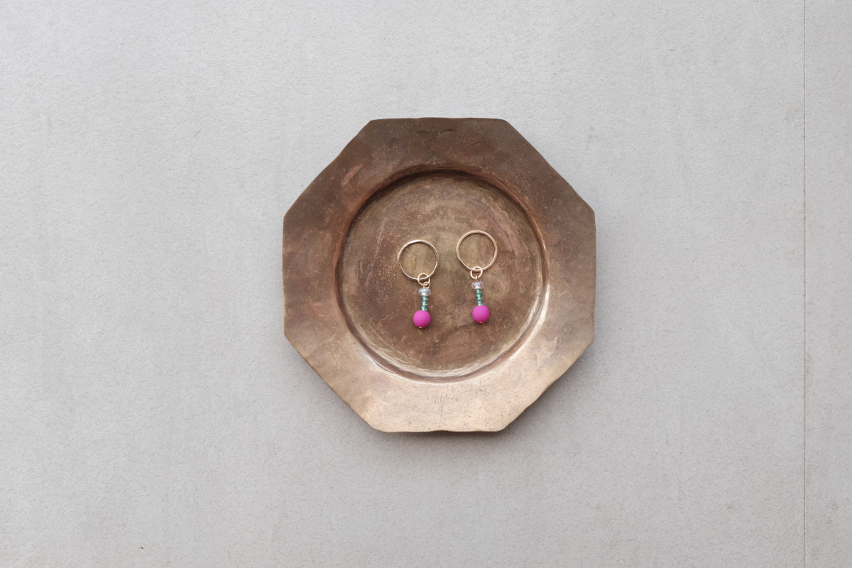 Stitch Marker  - Purple balls
