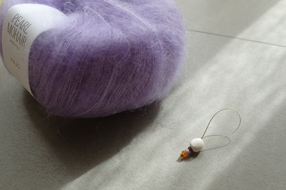 [受注販売] 糸セット Pearl Mohair で編む Foggy Mountain Blouse by Kukiko Inoue
