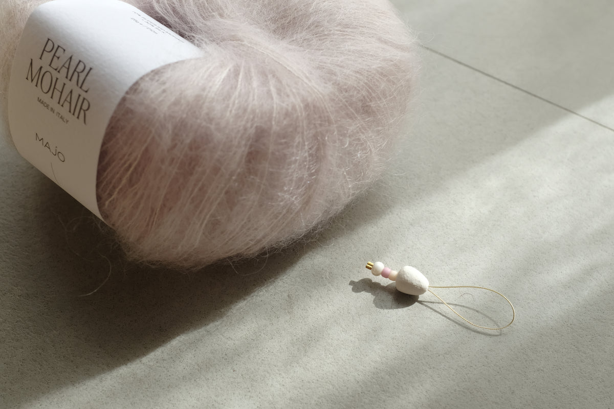 [受注販売] 糸セット Pearl Mohair で編む Foggy Mountain Blouse by Kukiko Inoue