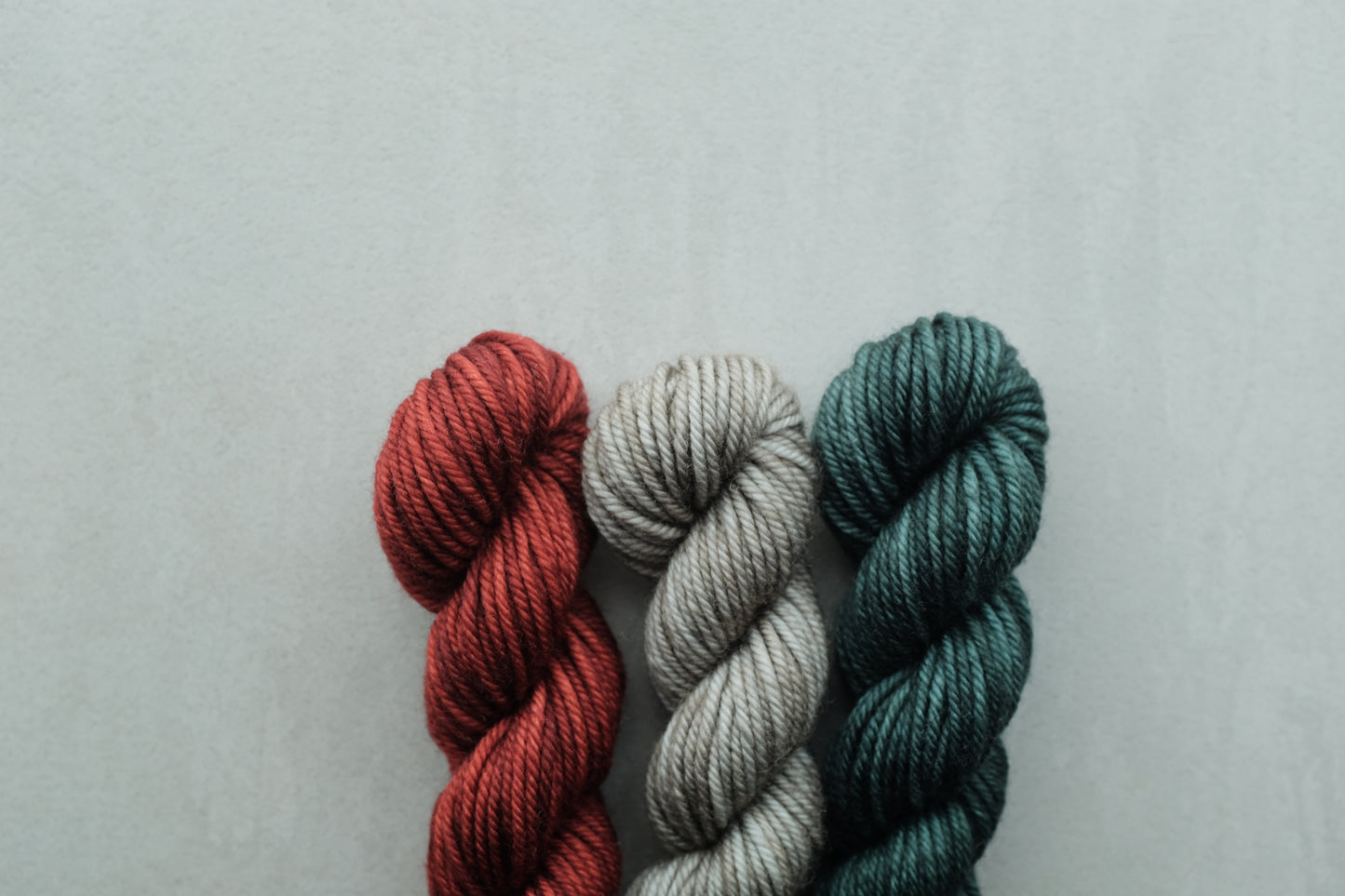 RWS Merino Wool 20g 3かせセット - Laurel, Brick...