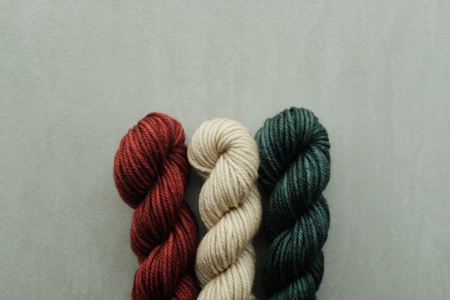 RWS Merino Wool 20g 3かせセット - Laurel, Brick...