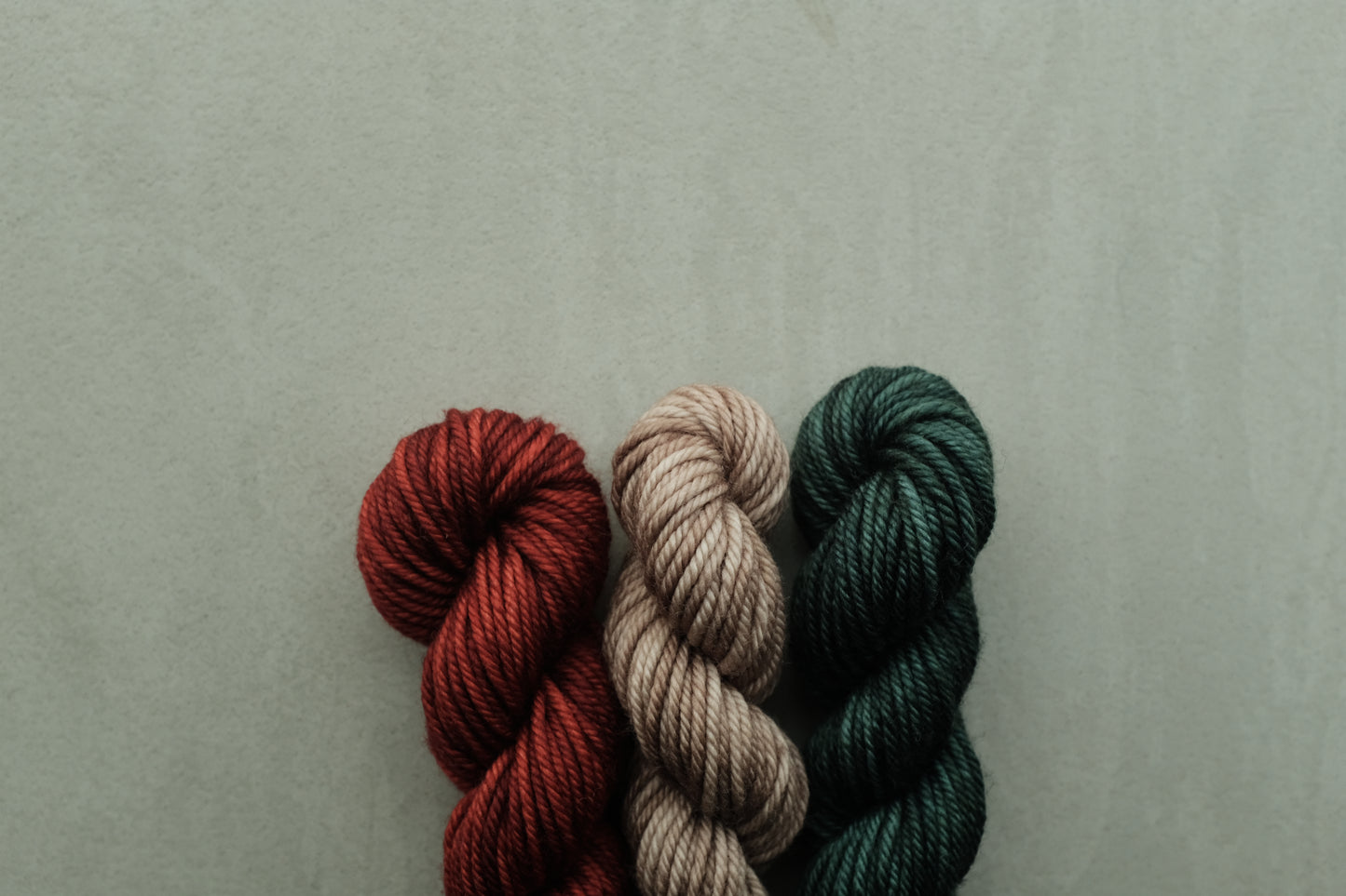RWS Merino Wool 20g 3かせセット - Laurel, Brick...