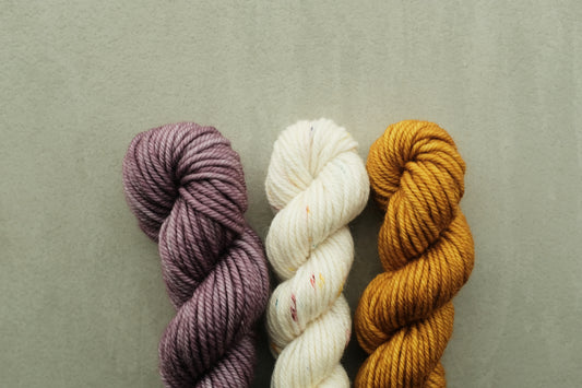 RWS Merino Wool 20g 3かせセット - Periwinkle, Marigold...