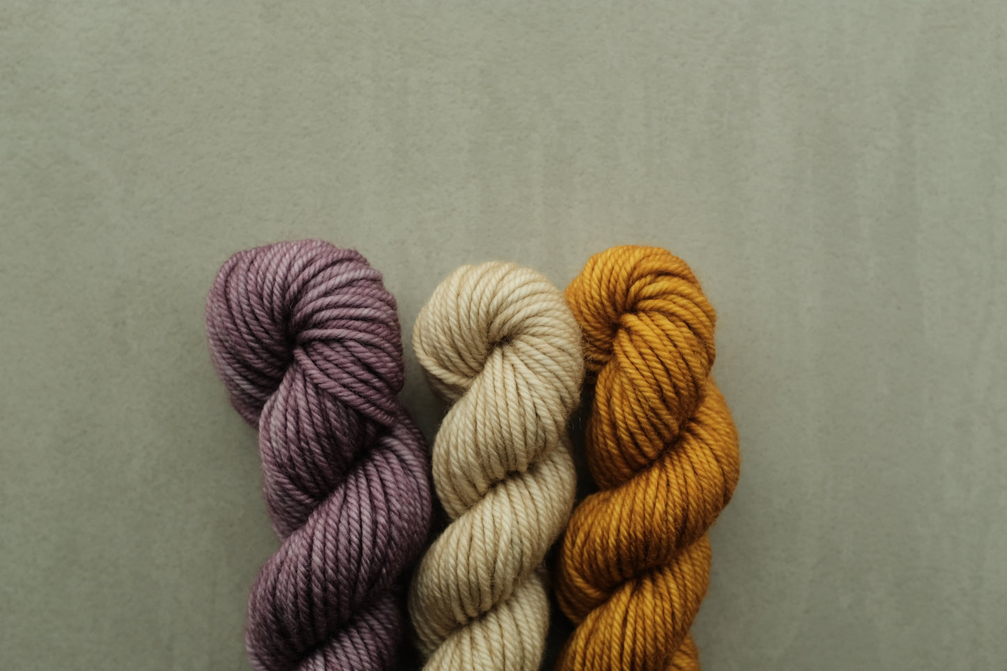 RWS Merino Wool 20g 3かせセット - Periwinkle, Marigold...