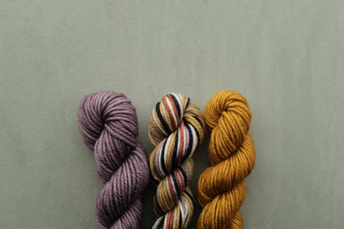 RWS Merino Wool 20g 3かせセット - Periwinkle, Marigold...