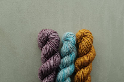 RWS Merino Wool 20g 3かせセット - Periwinkle, Marigold...