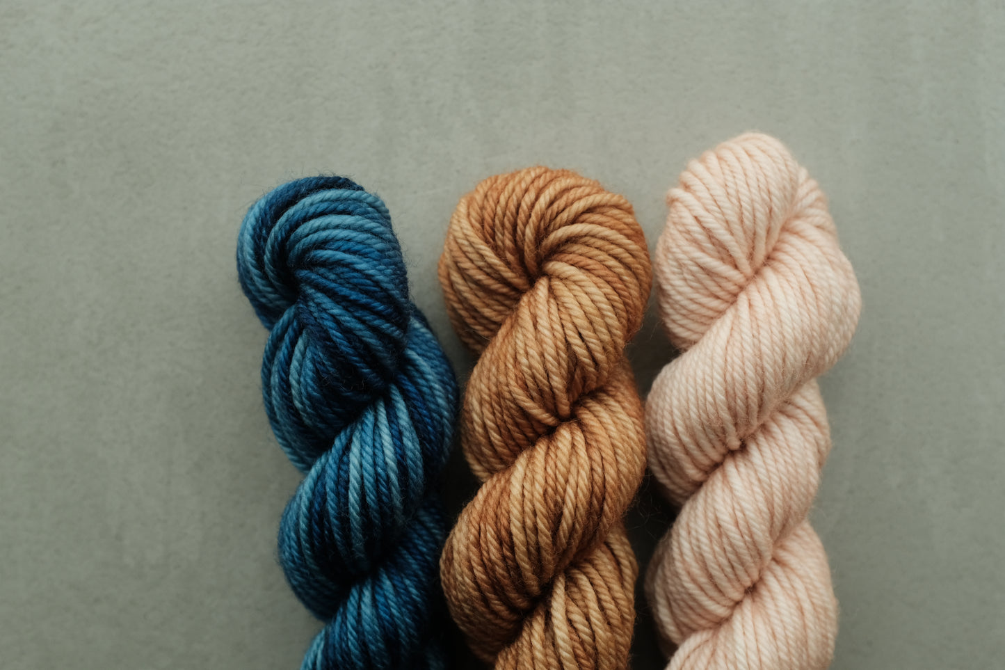 RWS Merino Wool 20g 3かせセット - Ocean Space Dye, Faded Rose...