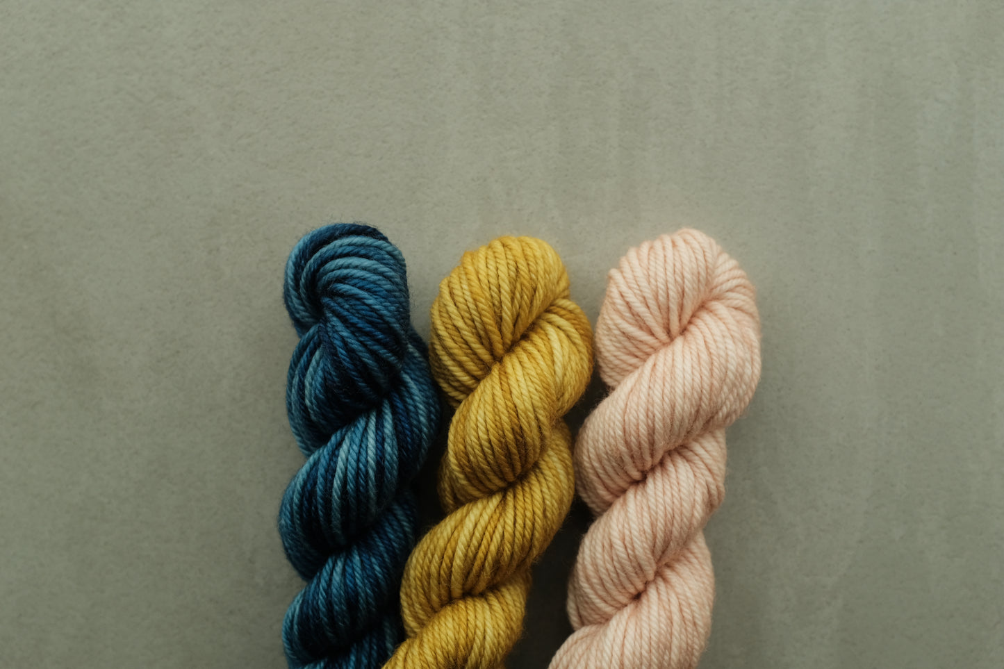 RWS Merino Wool 20g 3かせセット - Ocean Space Dye, Faded Rose...