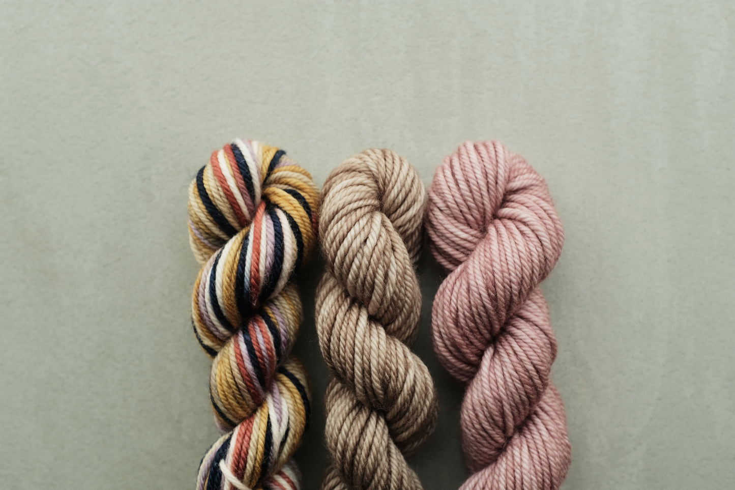 RWS Merino Wool 20g 3かせセット - Antique Rose, Solstice Space Dye...