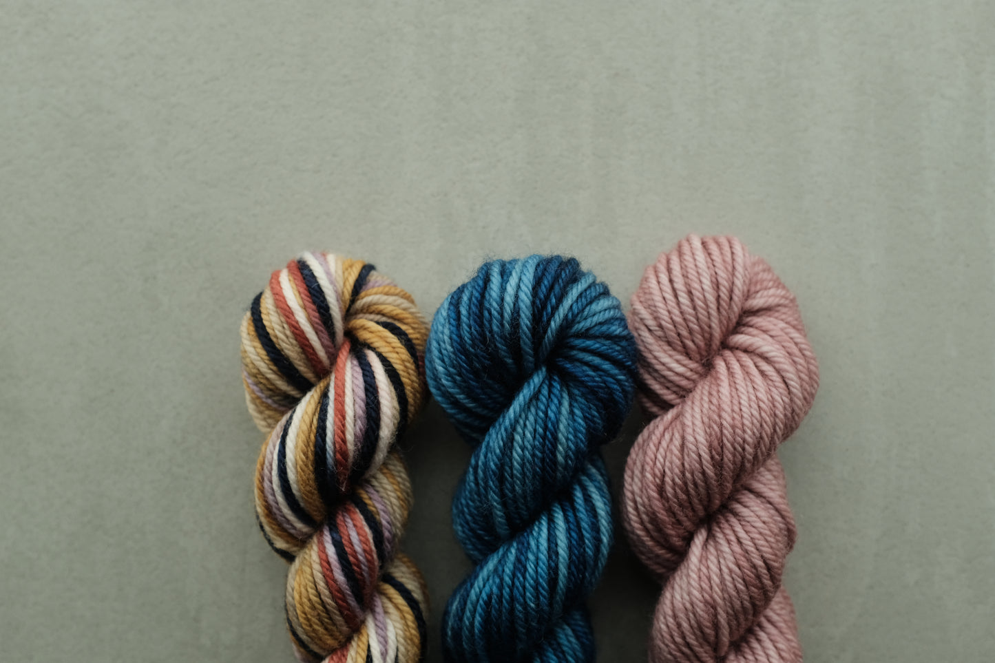 RWS Merino Wool 20g 3かせセット - Antique Rose, Solstice Space Dye...