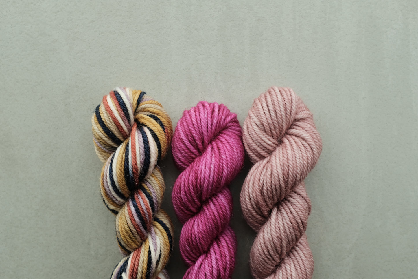 RWS Merino Wool 20g 3かせセット - Antique Rose, Solstice Space Dye...