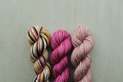 RWS Merino Wool 20g 3かせセット - Antique Rose, Solstice Space Dye...