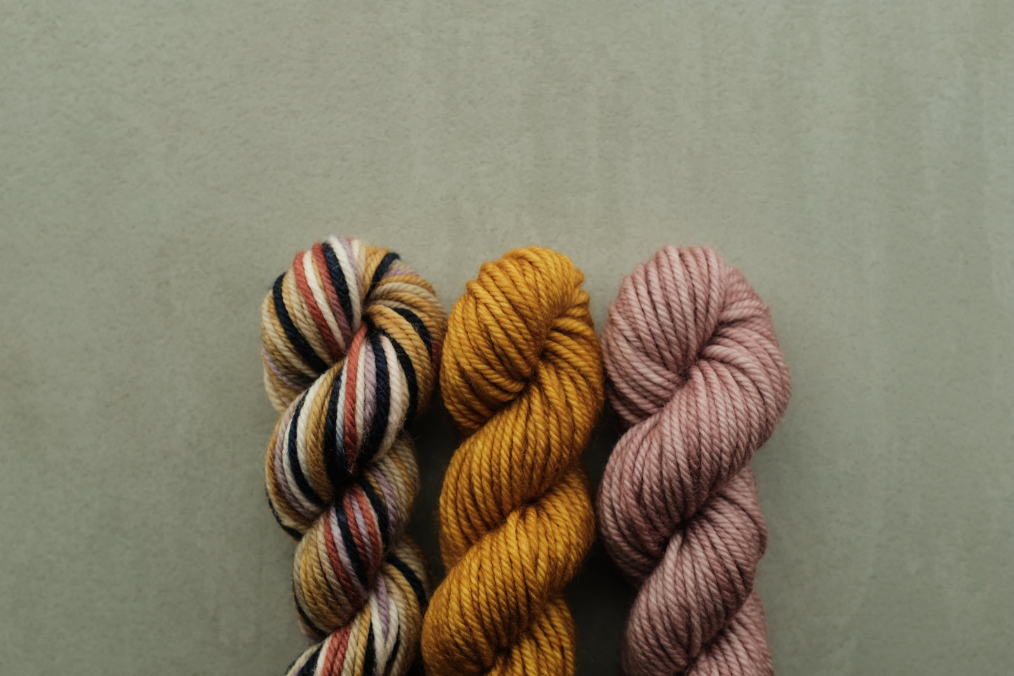 RWS Merino Wool 20g 3かせセット - Antique Rose, Solstice Space Dye...