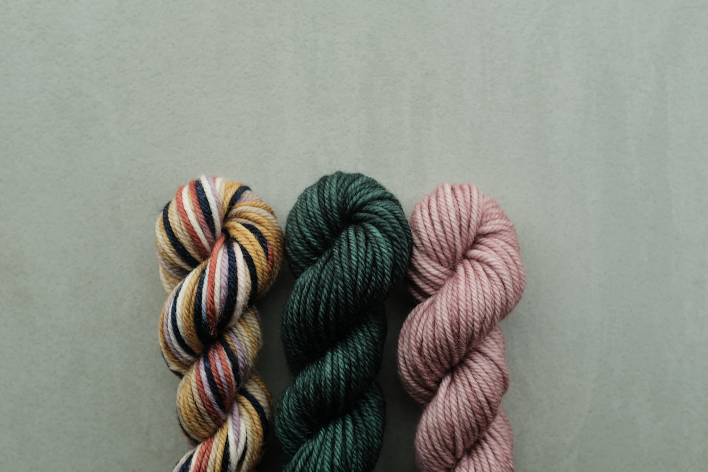 RWS Merino Wool 20g 3かせセット - Antique Rose, Solstice Space Dye...