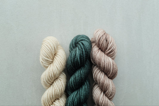 RWS Merino Wool 20g 3かせセット - Brut, Alabaster...