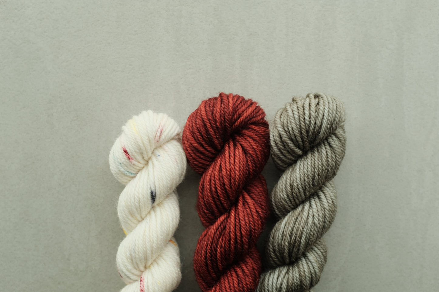 RWS Merino Wool 20g 3かせセット - Seal Gray, Confetti Cake...