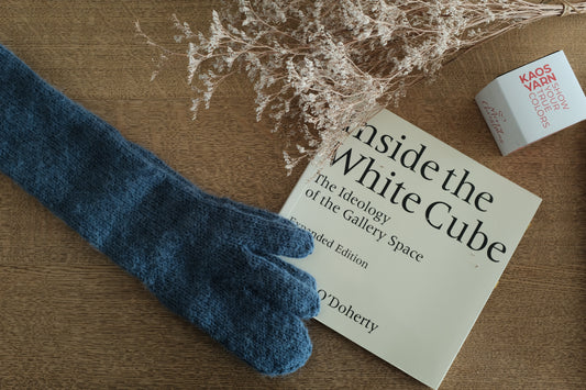 糸セット long trigger gloves by tiny C knit