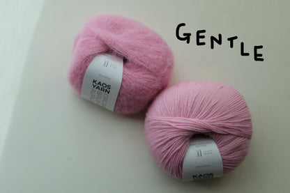 糸セット long trigger gloves by tiny C knit