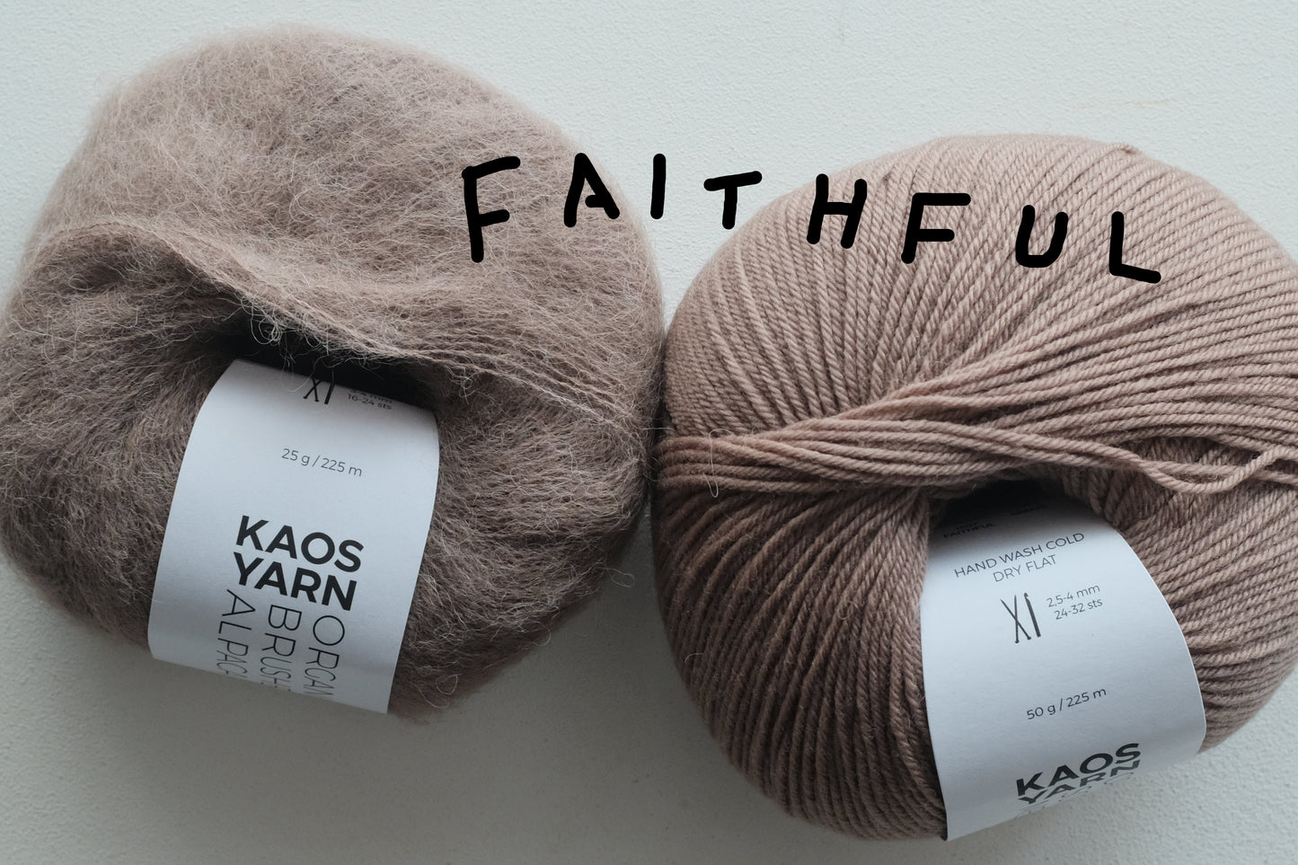 糸セット long trigger gloves by tiny C knit