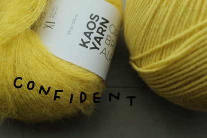 糸セット long trigger gloves by tiny C knit