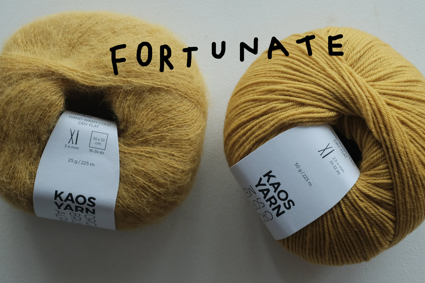 糸セット long trigger gloves by tiny C knit