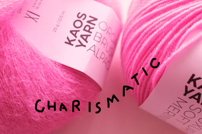 糸セット long trigger gloves by tiny C knit