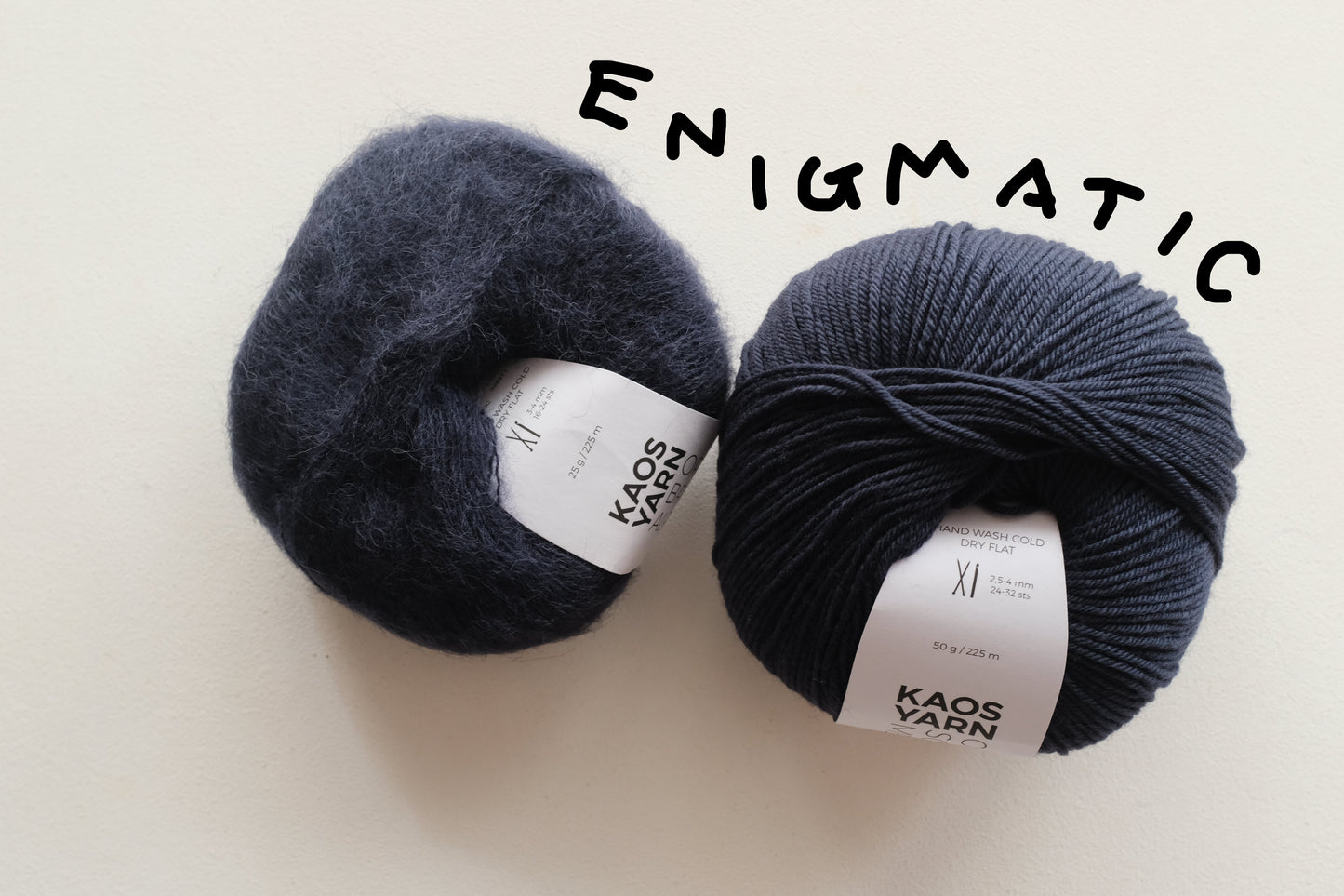 糸セット long trigger gloves by tiny C knit